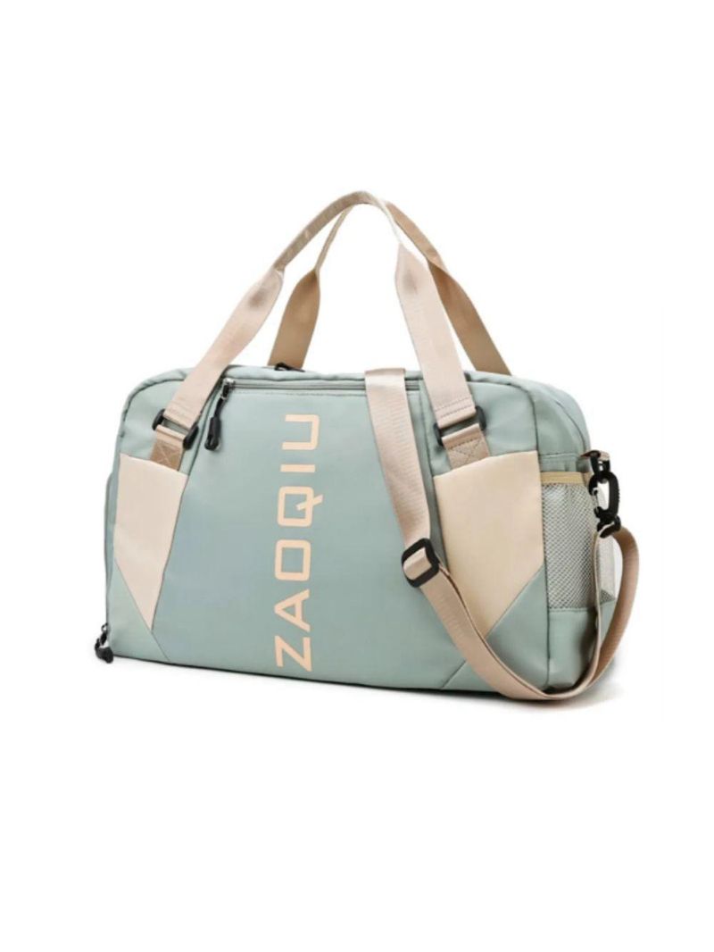 Bolsa Mala Grande Alça Academia Esportiva Viagem, Piscina Ideal Para Viagens, Porta Sapatos - Verde