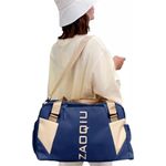 Bolsa Mala Grande Com Alça Academia Esportiva Fitness Compartimentos Para Sapatos Cor:azul;gênero:unissex;tamanho:único