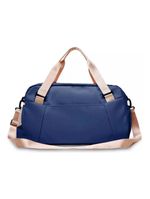 Bolsa Mala Grande Com Alça Academia Esportiva Fitness Compartimentos Para Sapatos Cor:azul;gênero:unissex;tamanho:único