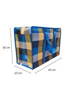 Bolsa Mala Sacola Feira Viagem Armazenamento Multiuso Dobrável Em Lona Impermeável Com Ziper Modelo:1
