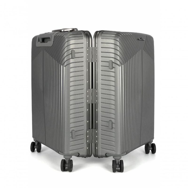 Mala De Viagem Pequena Chumbo - P Cinza