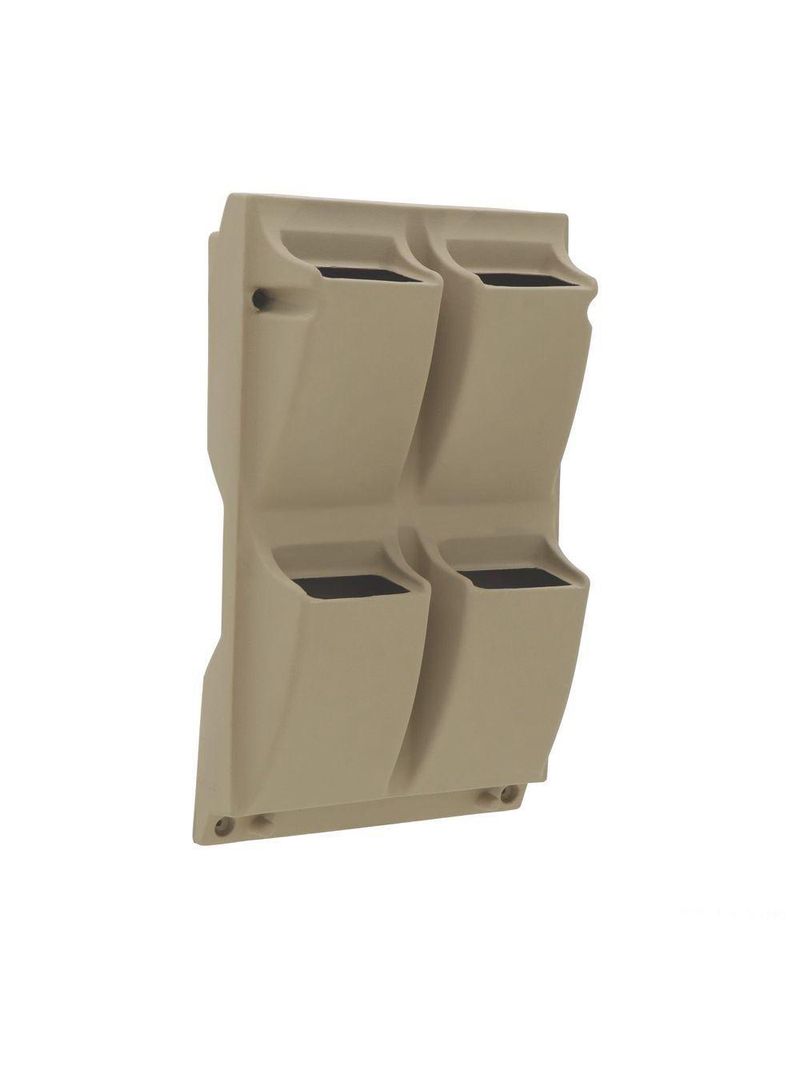 Floreira De Parede Tramontina Malaia Em Polietileno Bege Tramontina