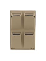 Floreira De Parede Tramontina Malaia Em Polietileno Bege Tramontina