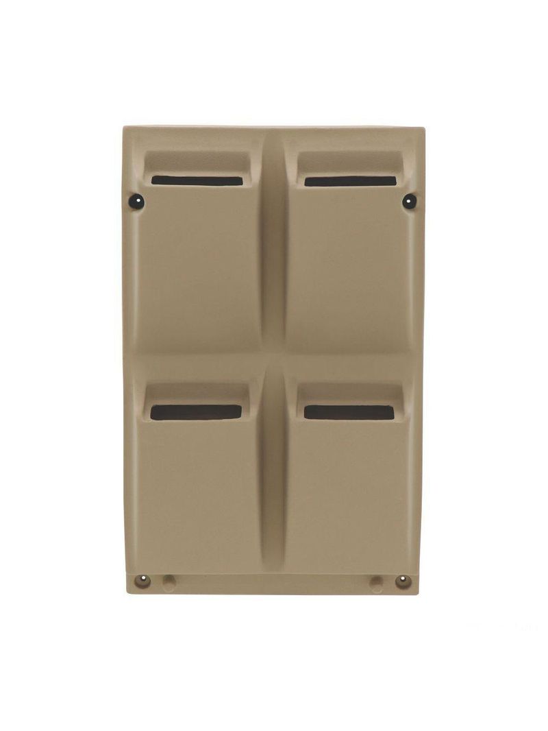 Floreira De Parede Tramontina Malaia Em Polietileno Bege Tramontina