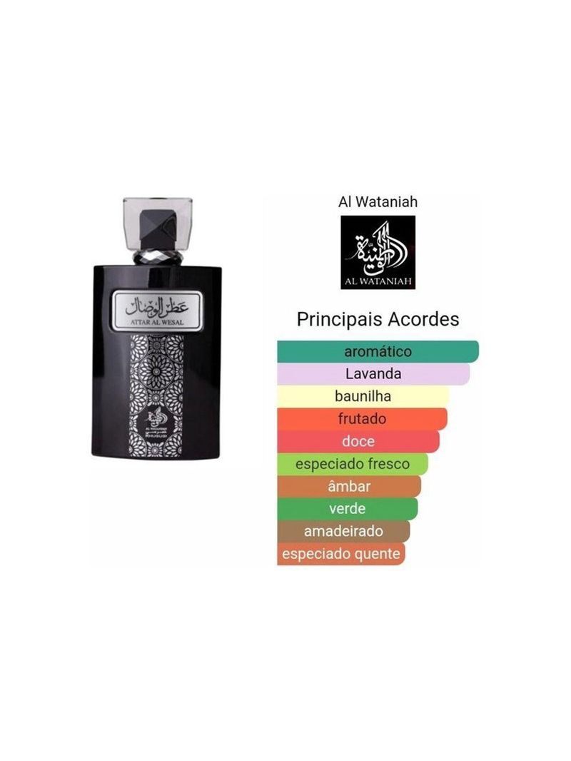 Perfume Attar Al Wesal Masculino 100 Ml