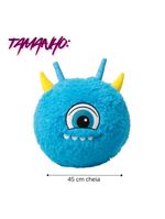 Pelúcia Bola Inflável Azul Infantil Com Bomba Inclusa