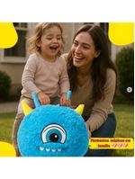 Pelúcia Bola Inflável Azul Infantil Com Bomba Inclusa