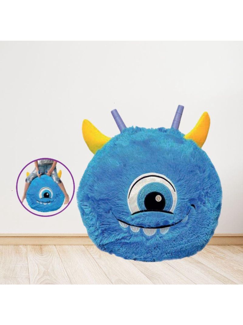 Pelúcia Bola Inflável Azul Infantil Com Bomba Inclusa