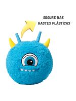 Pelúcia Bola Inflável Azul Infantil Com Bomba Inclusa