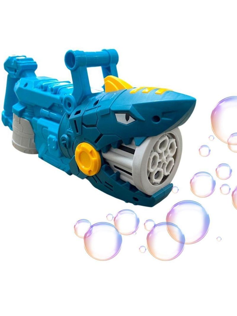 Pistola De Bolhas Tubarão Chuva De Bolhas De Sabão