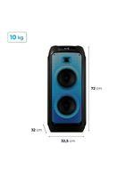 Caixa De Som Partybox Aiwa Pb-05 Bluetooth 20h Rgb Usb Tws Preto Bivolt
