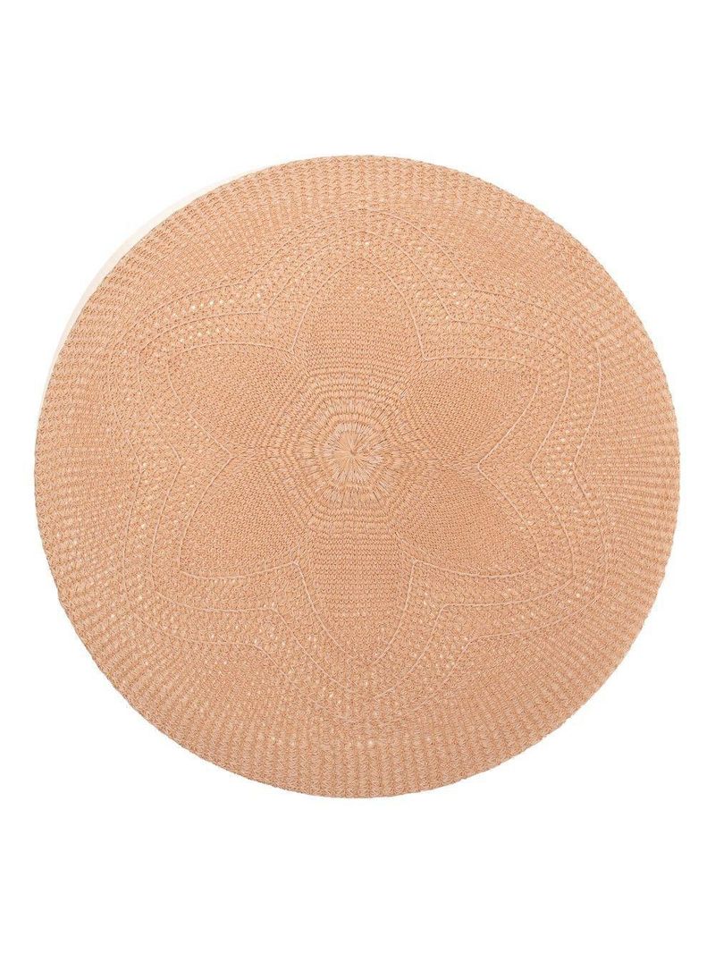 Conjunto De Jogo Americano 6 Peças Fiore 38cm Bege Wolff