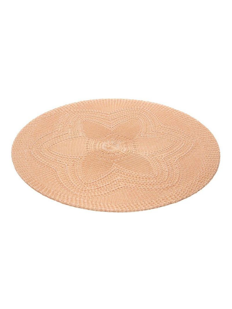 Conjunto De Jogo Americano 6 Peças Fiore 38cm Bege Wolff