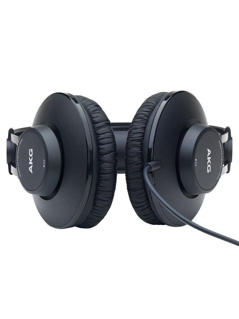 Akg Fone K52 Headphone Preto Sistema Fechado