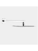 Ducha Chuveiro Cromado Luxo Metal 20x20 Solar Gás Inox