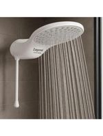 Ducha Eletrônica Moment Grande Vazão Zagonel Branco Potência 5500W 110V