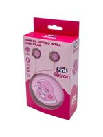 Fone De Ouvido Letron Fini Beijo Rosa