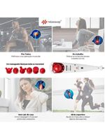 Massageador Manual Infravermelho Vibratório Percussão 220V