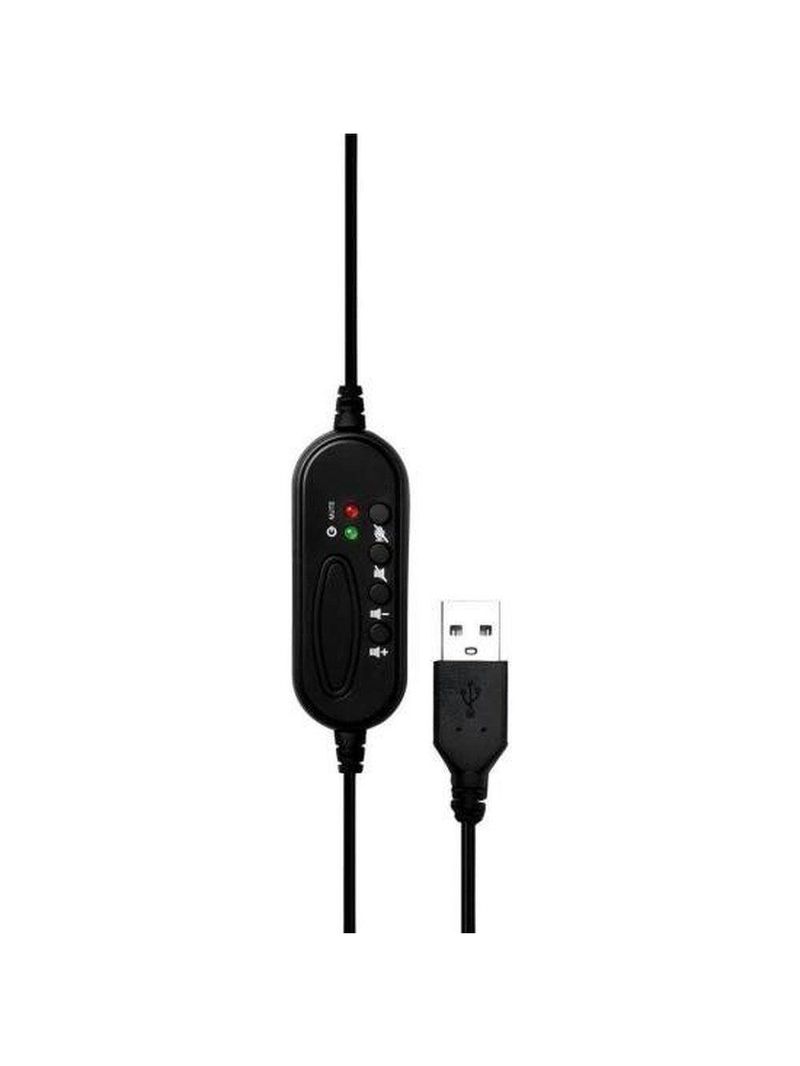 Headset Office Fortrek Fk731a Usb