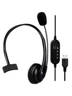 Headset Office Fortrek Fk731a Usb