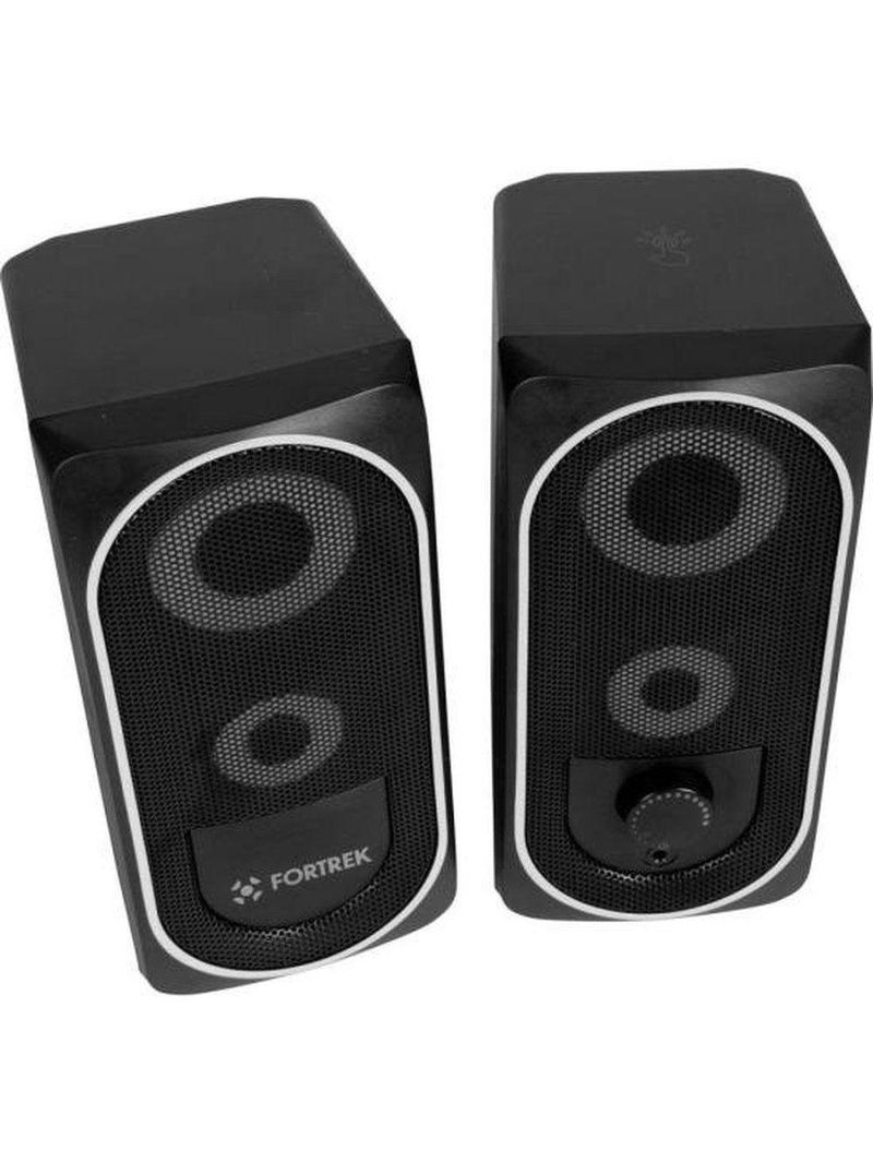 Caixa De Som Fortrek Black Hawk Rgb Preta Gamer