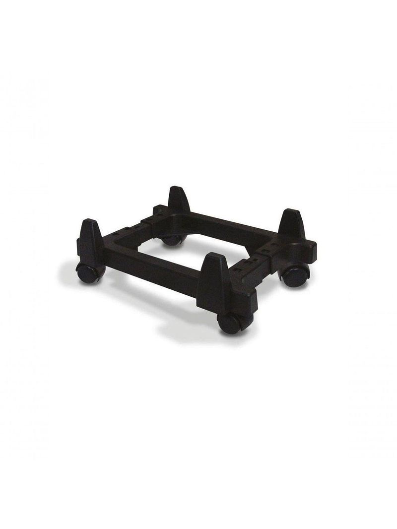 Carrinho Gabinete Nobreak Force Line Preto Rodinhas