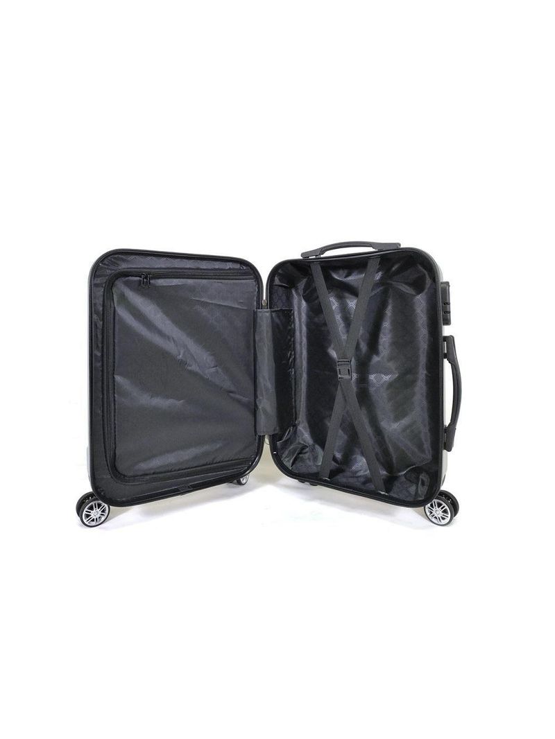 Mala de Bordo ABS 4 Rodas Future Fortt Prata MFB01-PR