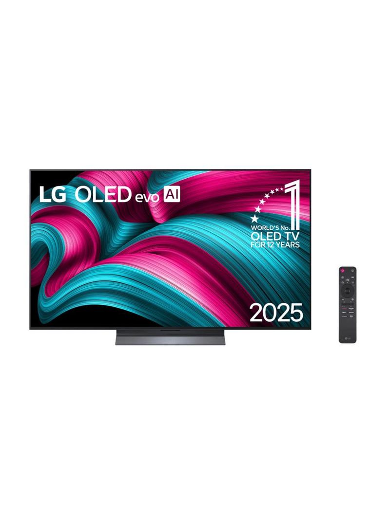 Smart tv 4k 55” lg oled oled55c5psa ultra slim a9 gen8 até 144hz charcoal black