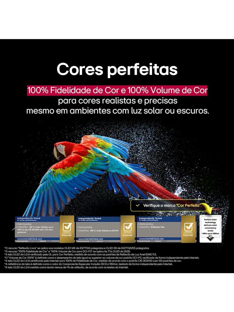 Smart tv 4k 55” lg oled oled55c5psa ultra slim a9 gen8 até 144hz charcoal black