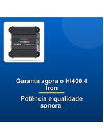 Modulo Potencia Stetsom Hl4004 Iron High Line 2r Entrada Rc