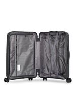 Kit Conjunto Malas De Viagem Pmg + Frasqueira 4 Peças Polipropileno Zíper Duplo - Portland Allabard Grafite