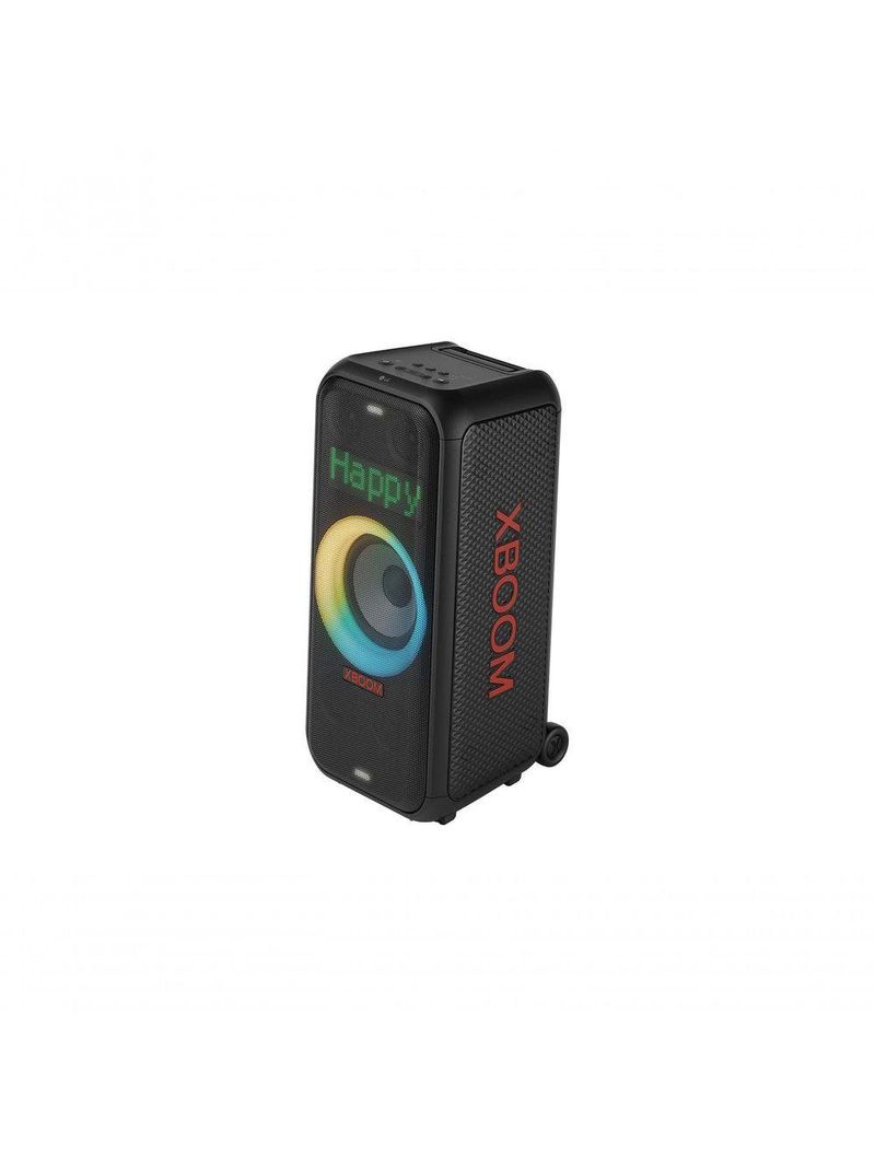 Caixa De Som Bluetooth Party Speaker LG XBOOM 250W RMS, Resistente à água (IPX4), 20 horas de bateria e Visor de Pixel LED - XL7T