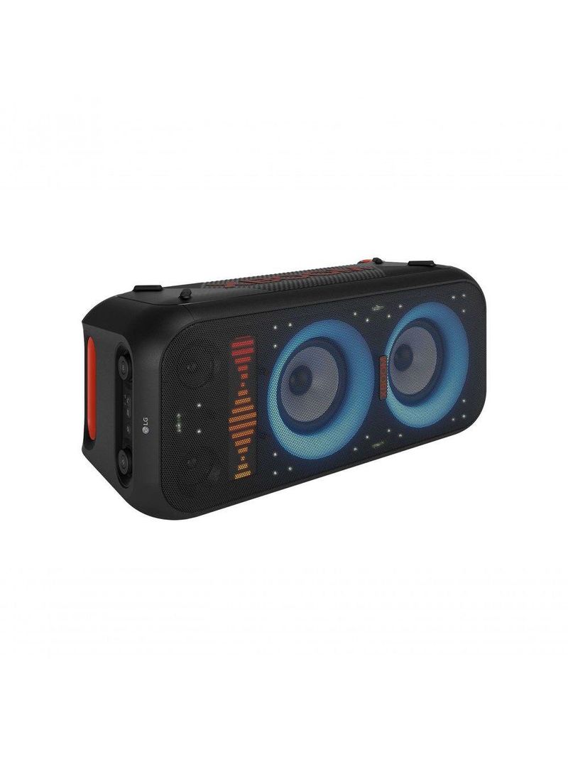 Caixa de Som Party Speaker LG XBOOM XL9 - 1000W RMS, Visor de Pixel LED, IPX4, Bluetooth 51, Sound Boost, Alça e Rodas