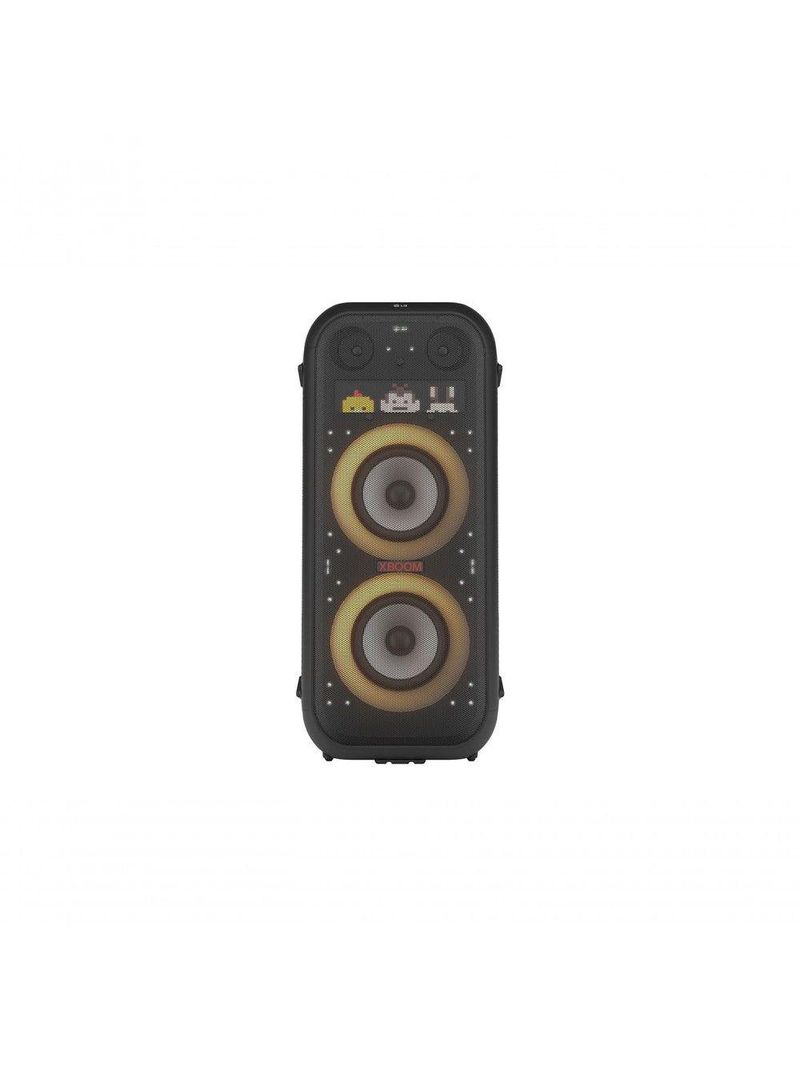 Caixa de Som Party Speaker LG XBOOM XL9 - 1000W RMS, Visor de Pixel LED, IPX4, Bluetooth 51, Sound Boost, Alça e Rodas