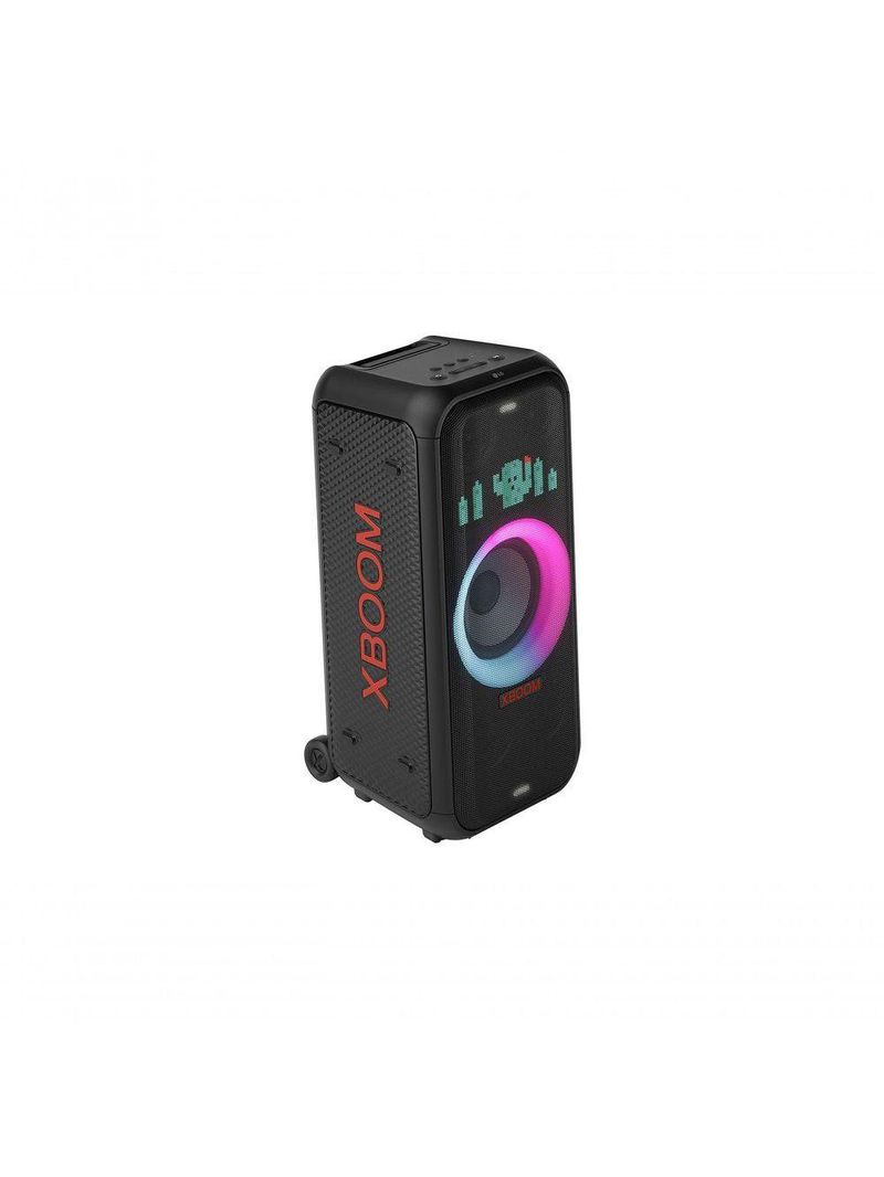 Caixa De Som Bluetooth Party Speaker LG XBOOM 250W RMS, Resistente à água (IPX4), 20 horas de bateria e Visor de Pixel LED - XL7T