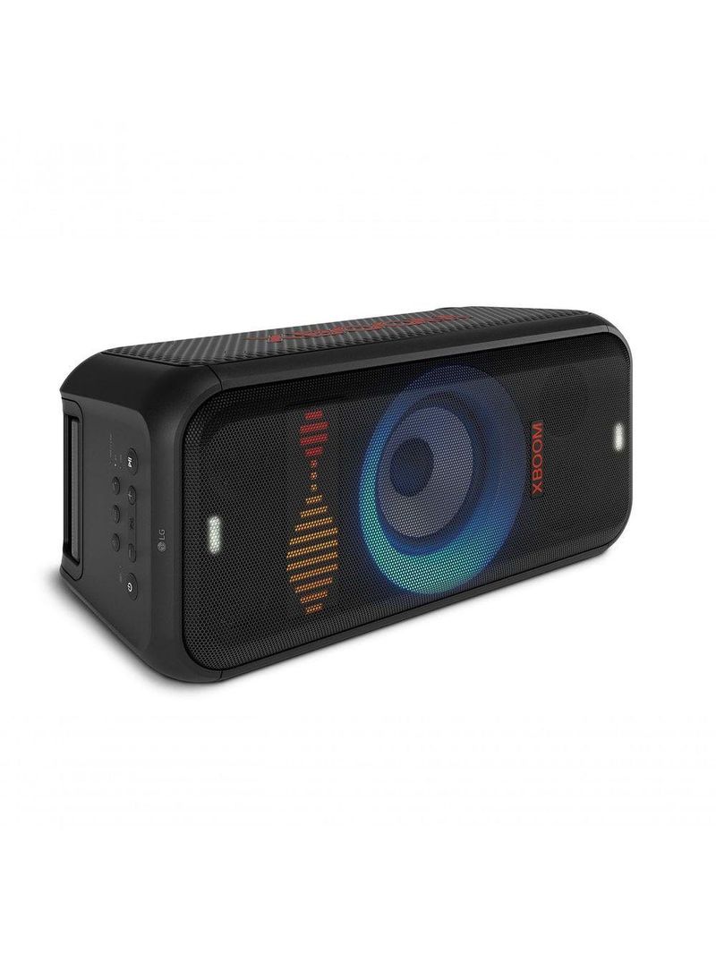 Caixa De Som Bluetooth Party Speaker LG XBOOM 250W RMS, Resistente à água (IPX4), 20 horas de bateria e Visor de Pixel LED - XL7T