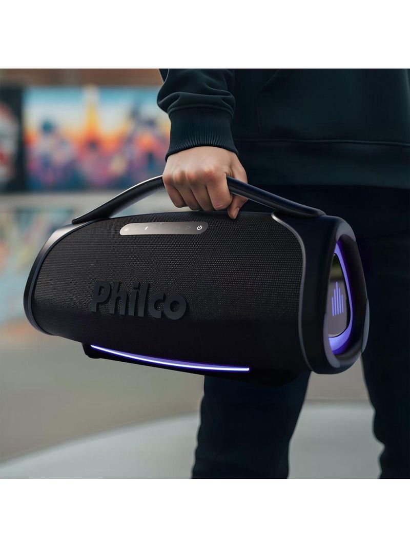 Boombox Philco Extreme Bluetooth V54 300W PBX01 Bivolt