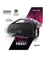 Boombox Philco Extreme Bluetooth V54 300W PBX01 Bivolt