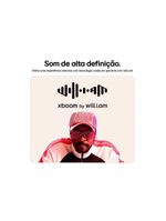 LG XBOOM Bounce By - Caixa De Som Bluetooth Com Radiadores Passivos