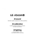LG XBOOM Bounce By - Caixa De Som Bluetooth Com Radiadores Passivos