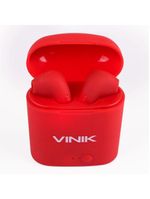 Fone De Ouvido Bluetooth Easy W1+ Tws True Wireless - Vermelho