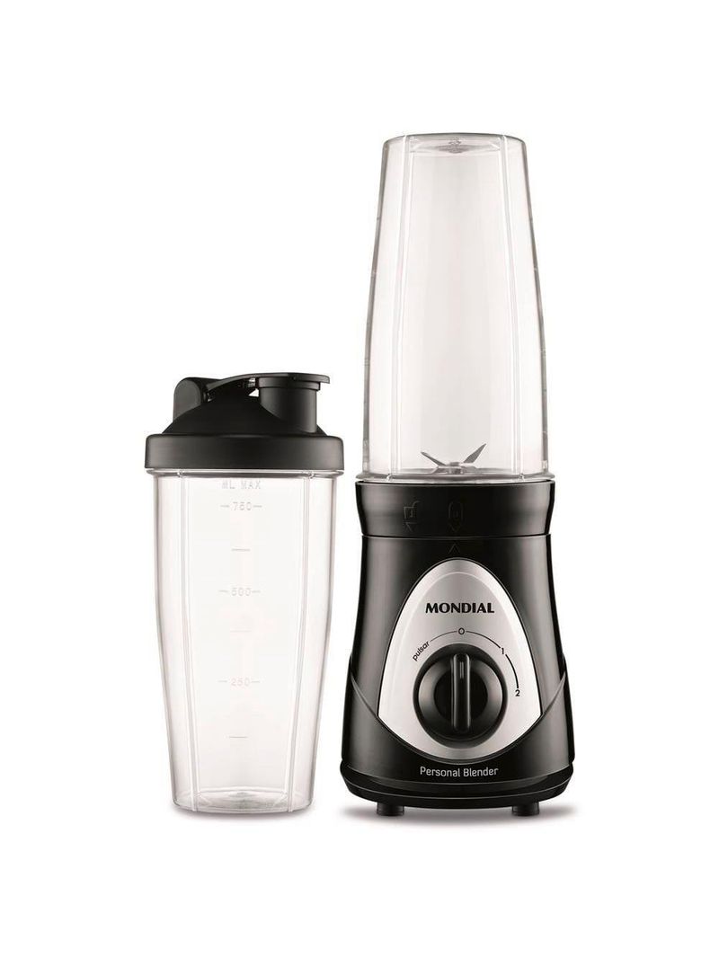 Liquidificador mondial personal blender dg 01 preto 300w com 2 velocidades