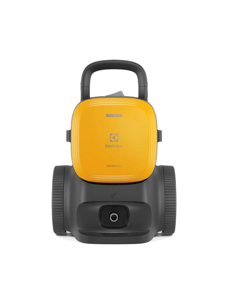 Lavadora de alta pressão electrolux powerwash 1400w com 1800psi, alça retrátil, engate rápido, bico vario, stop total e aplicador de detergente