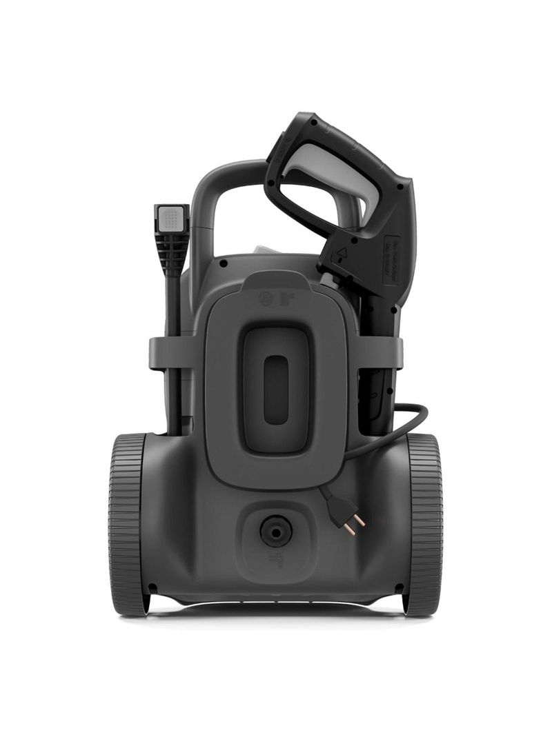 Lavadora de alta pressão electrolux powerwash 1400w com 1800psi, alça retrátil, engate rápido, bico vario, stop total e aplicador de detergente