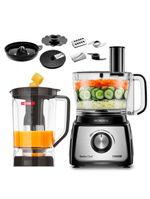 Multiprocessador de alimentos mondial turbo chef 9 em 1 mpn-01-bf 2 velocidades + pulsar 1000 w