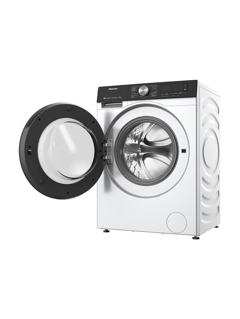 Lava e seca hisense 11/7kg wd3s11 com motor inverter, controle wi-fi, 13 programas de lavagem e 3 de secagem, painel touch - branca