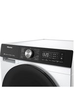 Lava e seca hisense 11/7kg wd3s11 com motor inverter, controle wi-fi, 13 programas de lavagem e 3 de secagem, painel touch - branca