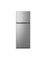 Geladeira hisense frost free 466l duplex inverter rt3n461 portas planas prateleiras de vidro econômica inox