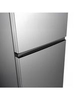 Geladeira hisense frost free 466l duplex inverter rt3n461 portas planas prateleiras de vidro econômica inox
