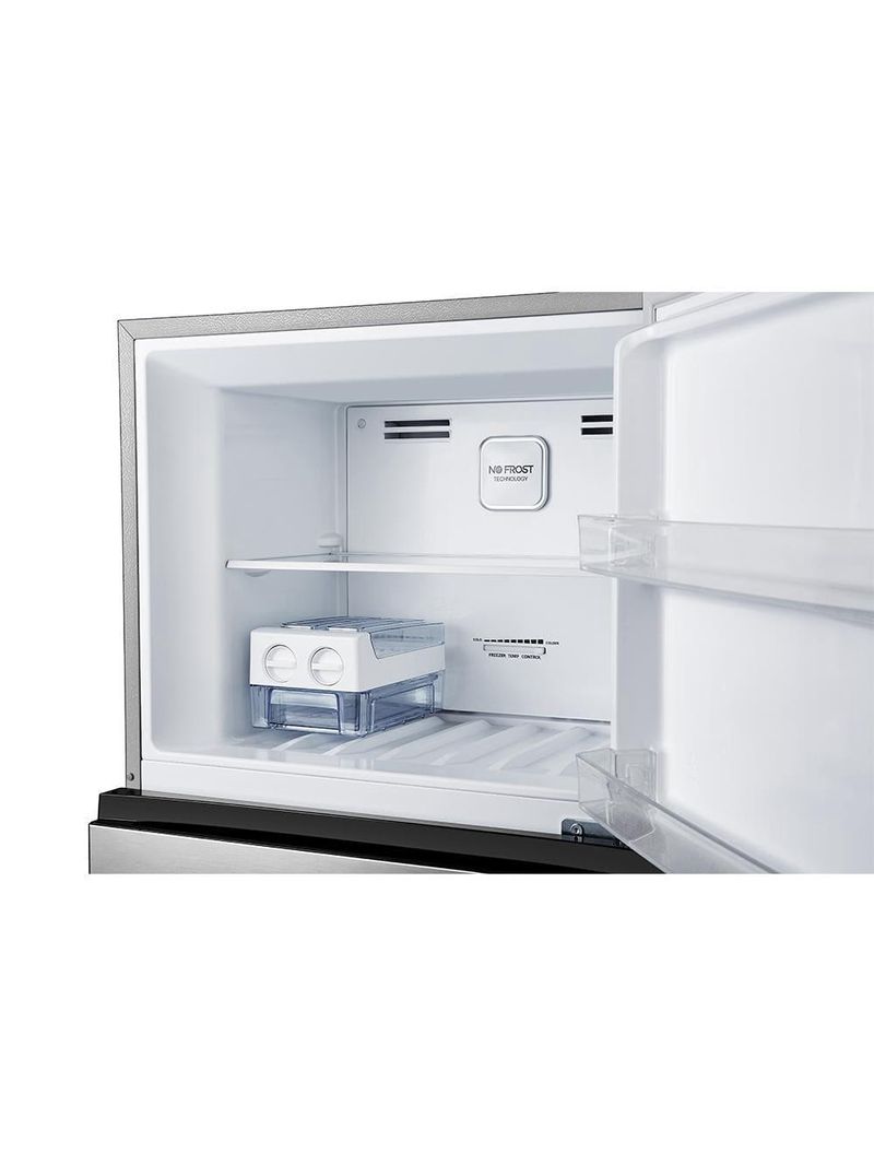 Geladeira hisense frost free 466l duplex inverter rt3n461 portas planas prateleiras de vidro econômica inox